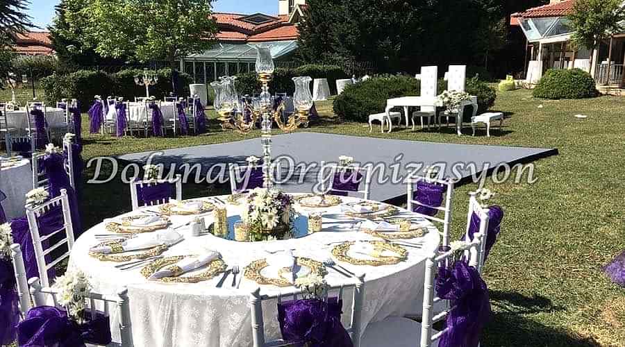 Masa Sandalye Kiralama - Dolunay Organizasyon