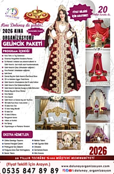Ekonomik Kına Organizasyonu Paketi 2026