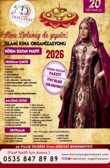 İslami Kına Organizasyonu Paketi 2026